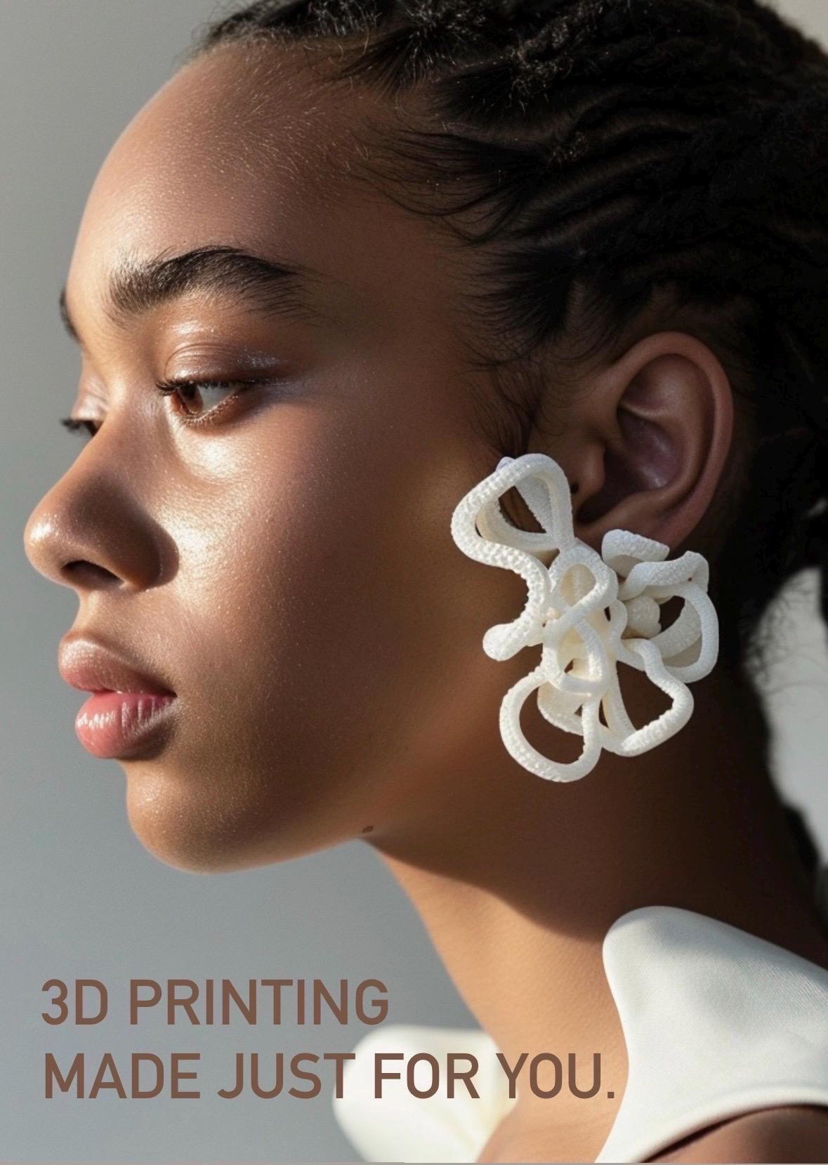 Statement Sculptural Earrings “Celestial Loops” – Unique, Light, Bold | Made in Canada | Unique Mother's day gift