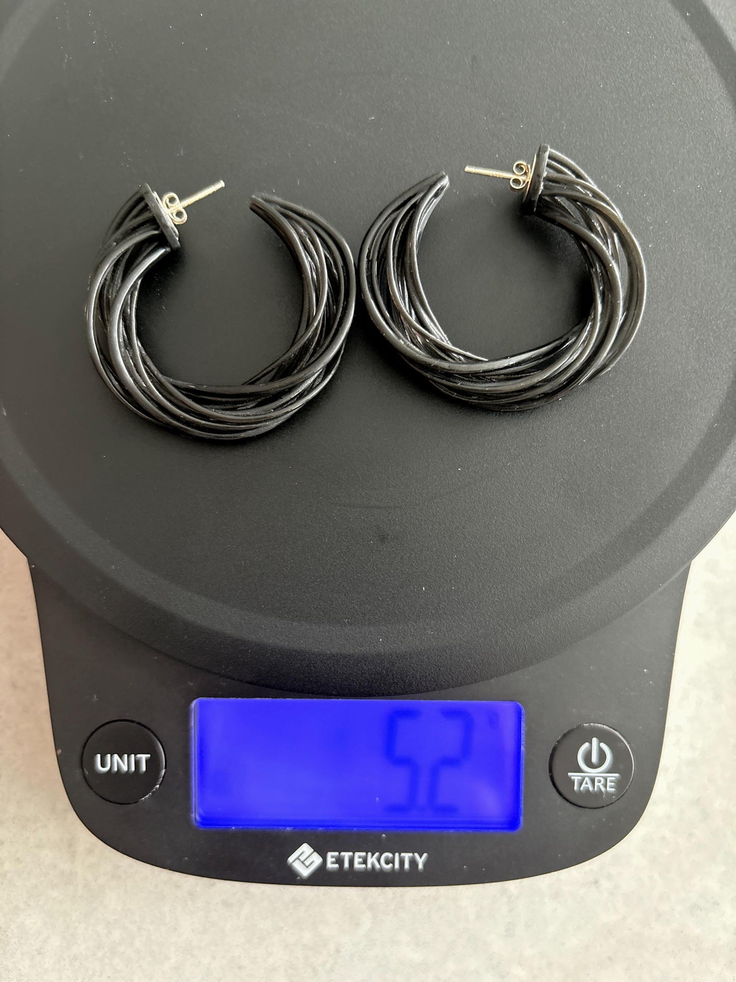 Statement Light Earrings, Eclipse Hoops | Unique Mother's day gift