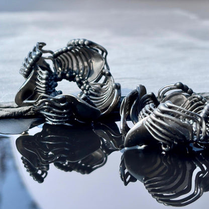 Flower Sculptural Minimalist Earrings