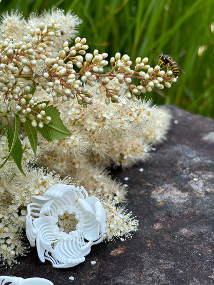 Flower Sculptural Minimalist Earrings