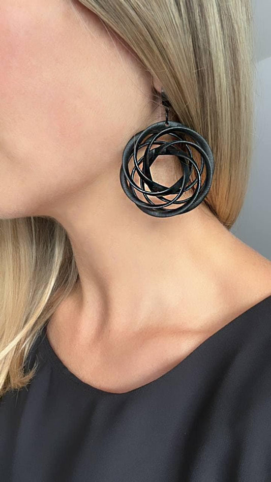 Statement Chunky Earrings| Light Sculptural Jewelry|  Unique Mother's day gift