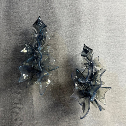 Petal Cascade Sculptural Earrings
