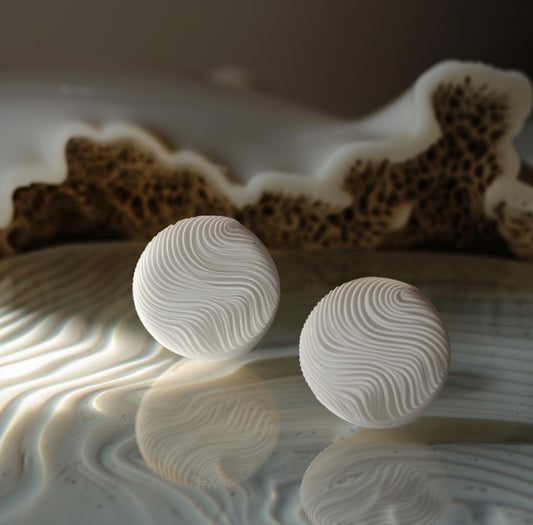 White Statement Earrings | Beach  |  Mother's Day Gift