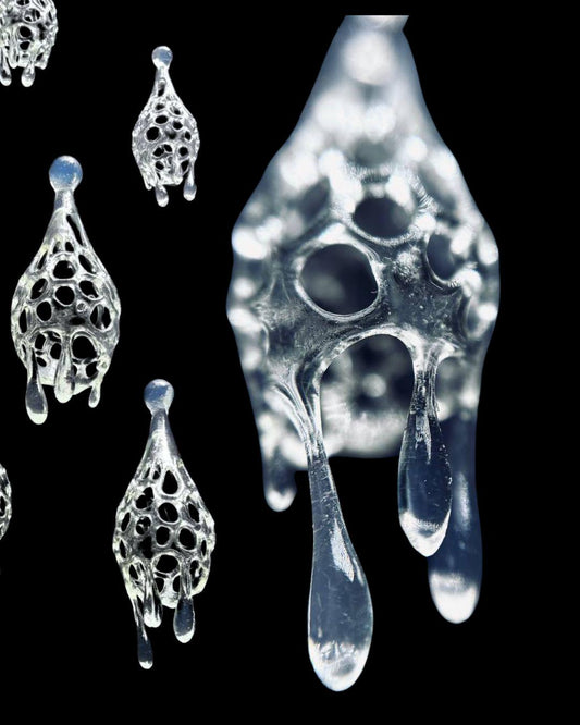 Statement Elegant Ice Crystal Drop Earrings | Unique Mother's day gift |