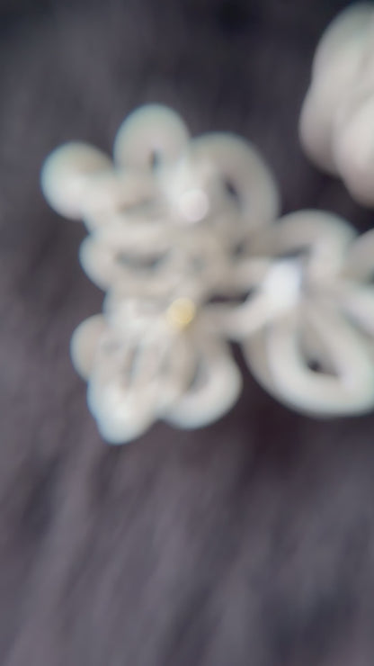 Boucles d'oreilles sculpturales Celestial Loops